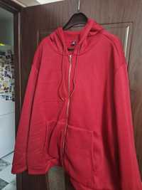 Hanorac shein Burgundia 6xl