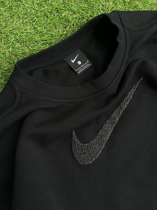 Дамска овърсаиз блузка : Nike Dri-FIT Get Fit SWOOSH Training Crew L