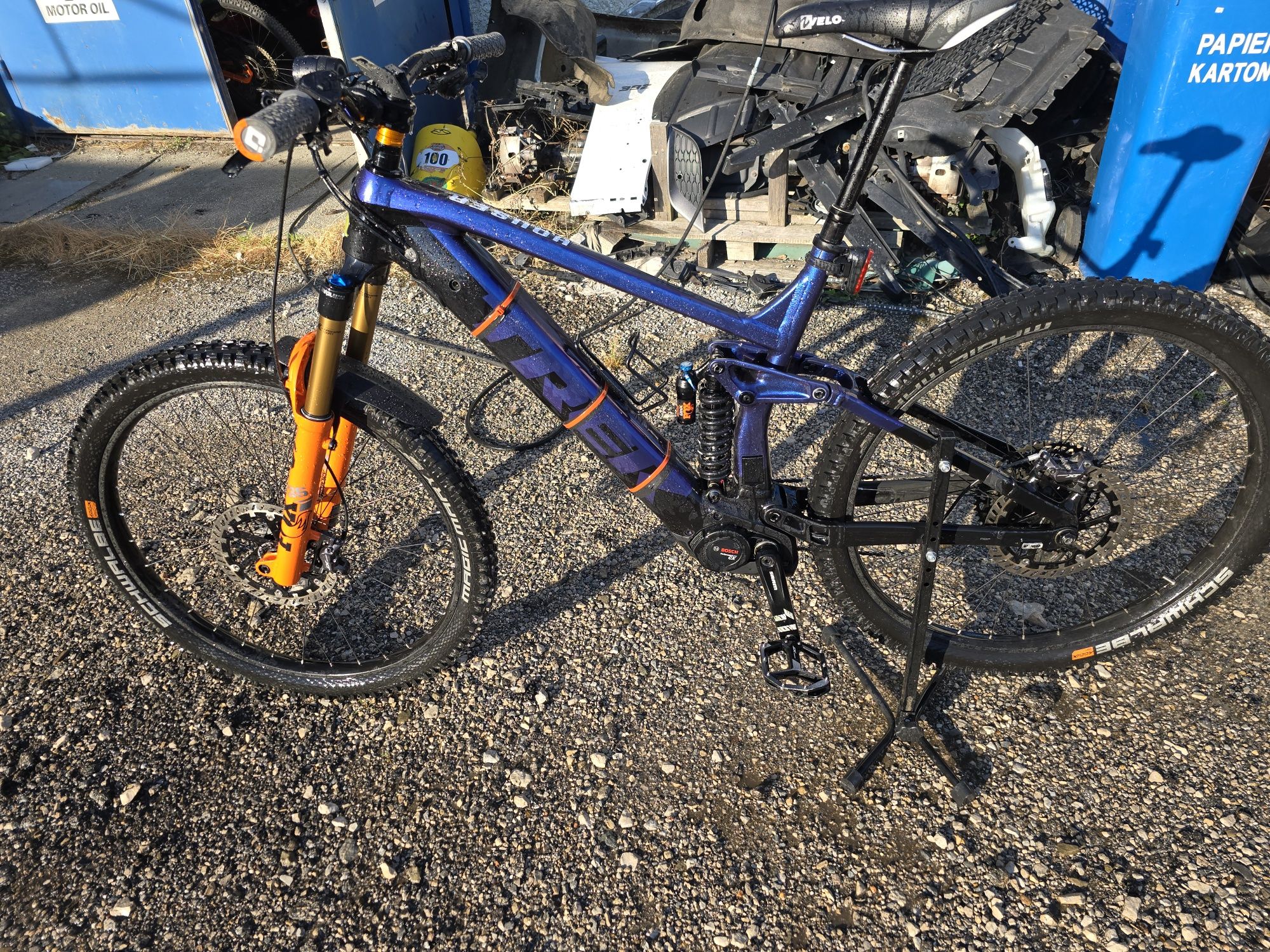 Trek rail 5, fox 36 factory, dhx. XL - frame