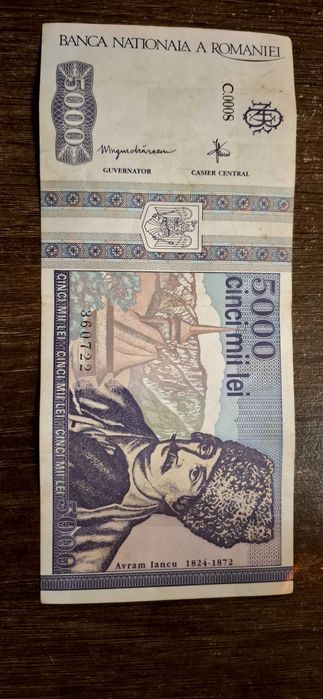 Bani vechi de 5000