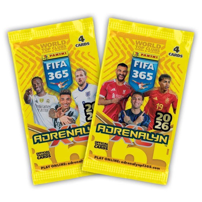 FIFA 365 Adrenalyn 2026 - start pack - 100 cartonase