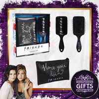 Подаръчен комплект с несесер и четка за коса Приятели, Friends tv