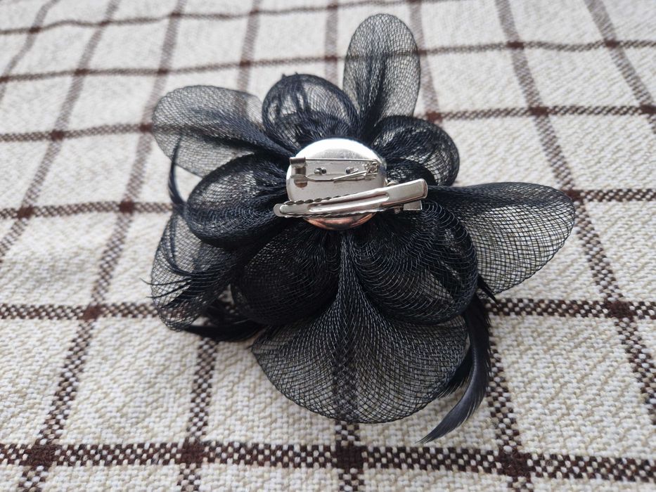 Брошка/Фиба за коса 2в1