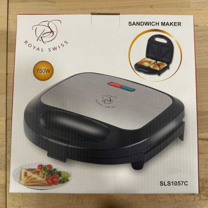Уред за сандвичи Royal Swiss SLS1057C – вкусна закуска за минути