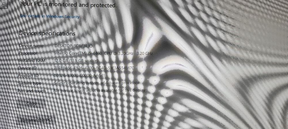 PC gaming i5-4460 /GTX 1050 / 1TB HDD / monitor HP 23 inch