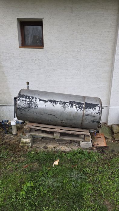 Водосъдържател, топлообменник  500 литра  от неръждаема стомана