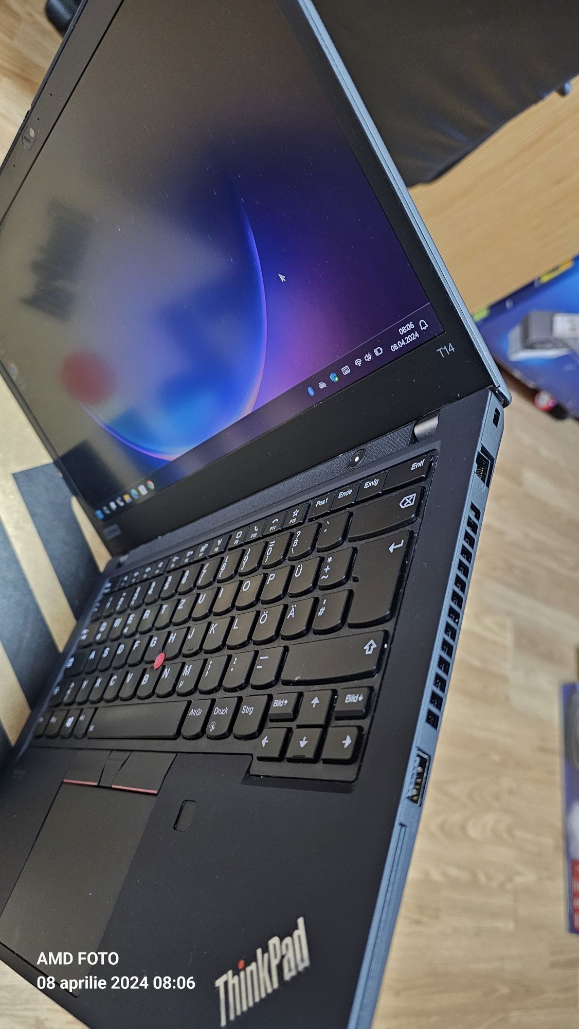 Laptop LENOVO T14 ThinkPad - i5 16giga ram 512 SSD IMPECABIL cutie inc