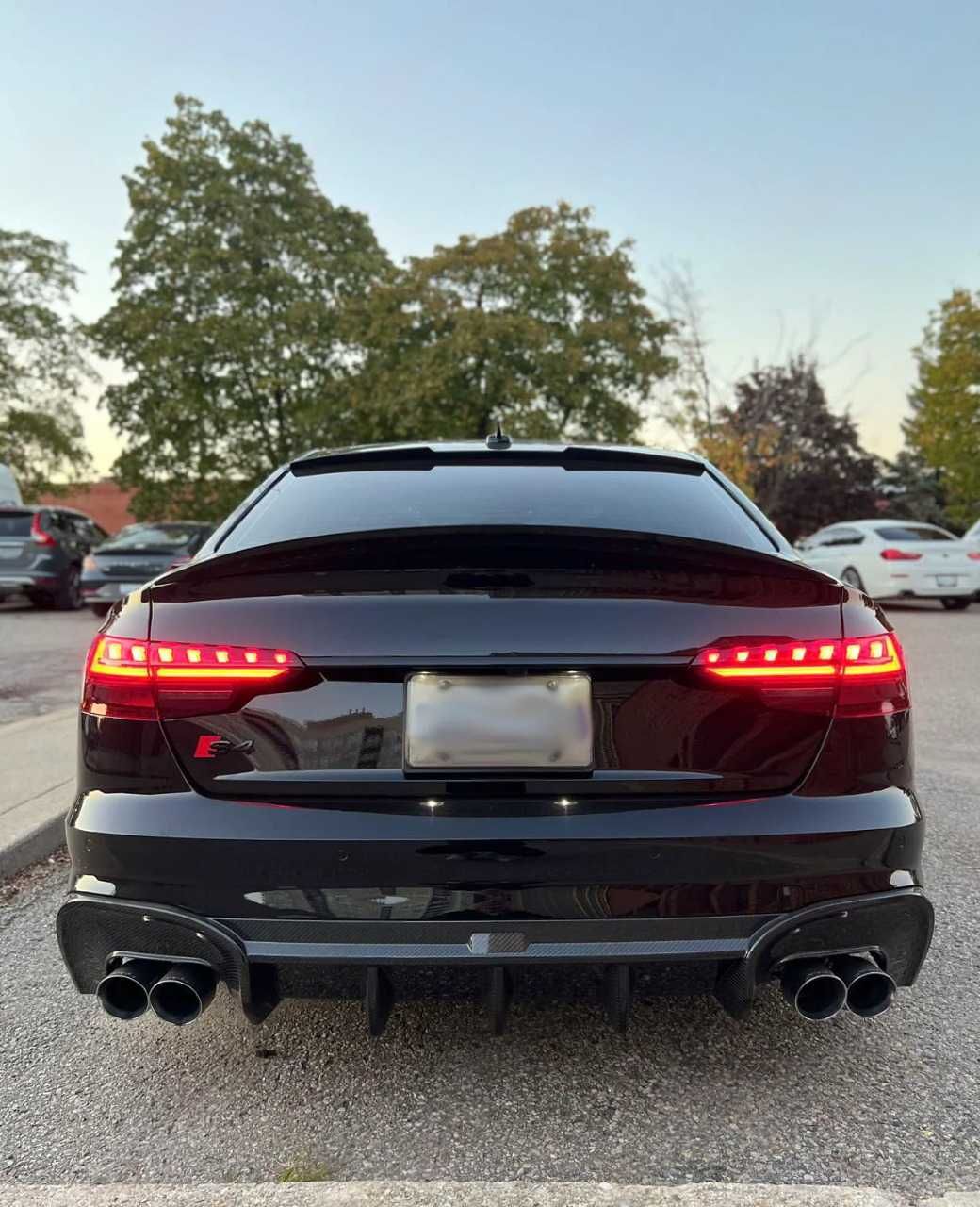 Eleron Luneta M4 Lip Spoiler Geam AUDI A4 B9 [2017-2022] RS V style