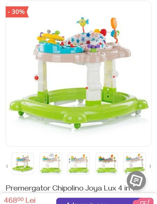 Premergator 4 în 1 Chipolino