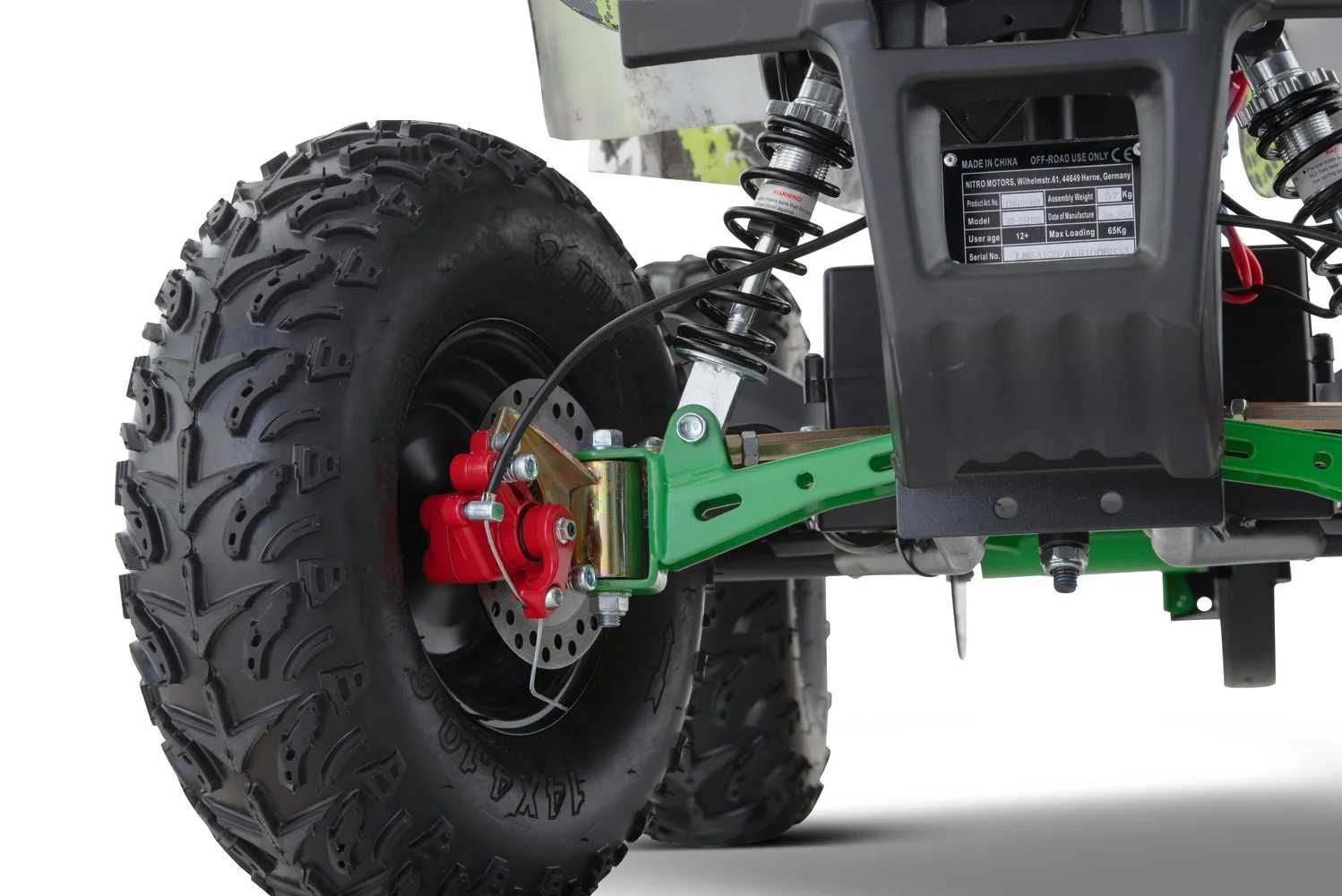 ATV electric pentru copii NITRO Torino Quad 1200W 48V Big Tyre