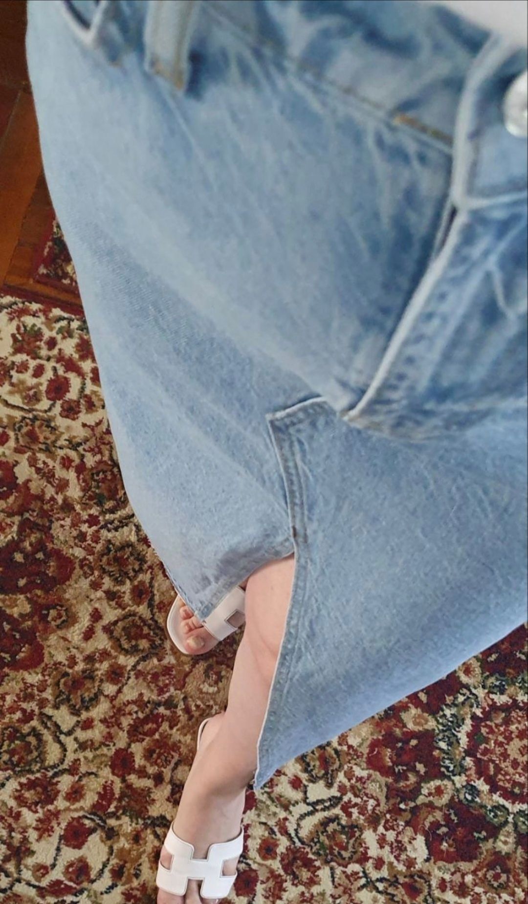 Юбка джинсовая р S