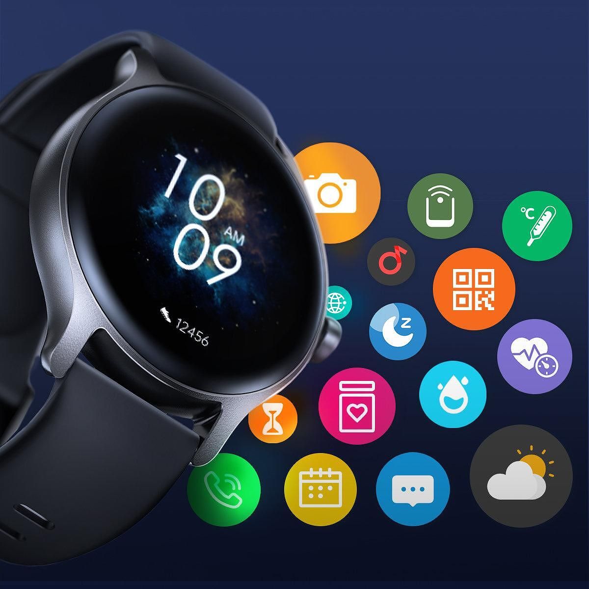 Смарт часовник joyroom fc1 classic series call answering smartwatch ip