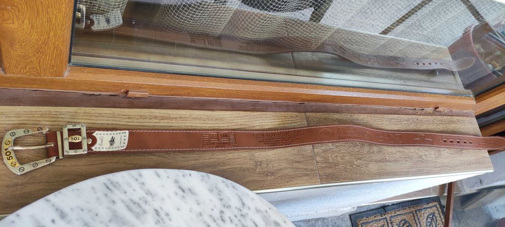 Колан телешка кожа