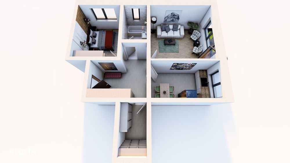 BLACK FRIDAY! Apartament 2 camere, 60 mp, 84 800 euro TVA inclus.