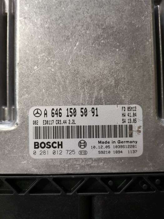 Calculator motor Mercedes A6461505091