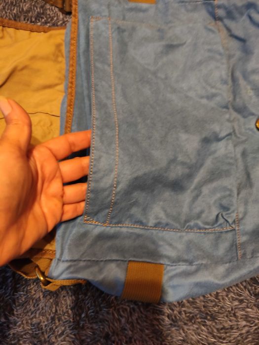 велурена ученическа чанта през рамо