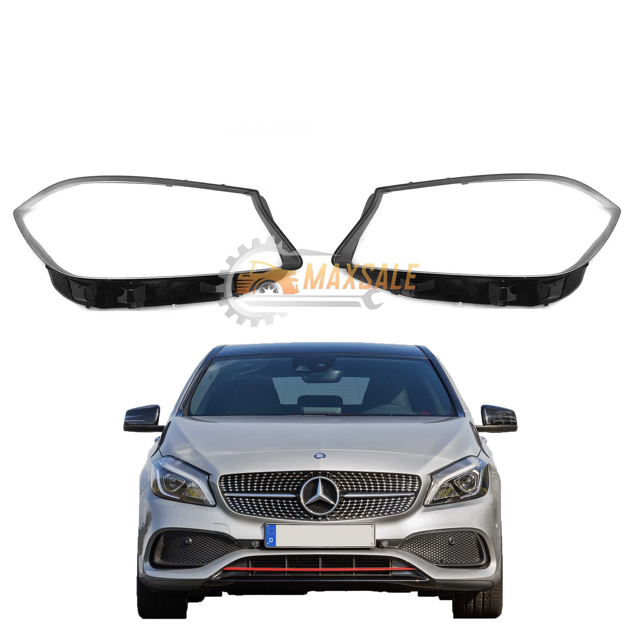 Капаци фарове Mercedes 176 A200 (16-18) фар Мерцедес А 176 комплект