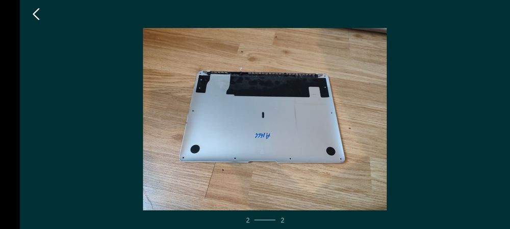 Capac Spate Jos Macbook Air 13 A1466 EMC2925 - 2014 2015 - stare OK
