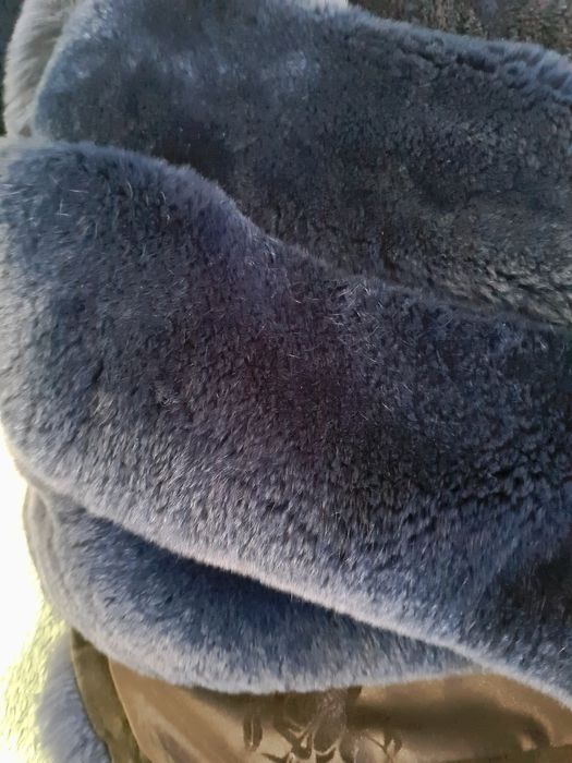 Палто от чинчила, естествен косъм