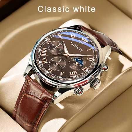 Ceas Barbati GAIETY High Quality Men's Luxury Belt Fashion Quartz