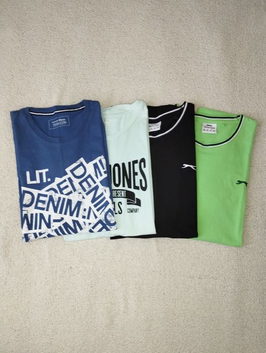 Мъжки тениски 3XL- Tom Tailor, Jack&Jones, Slazenger
