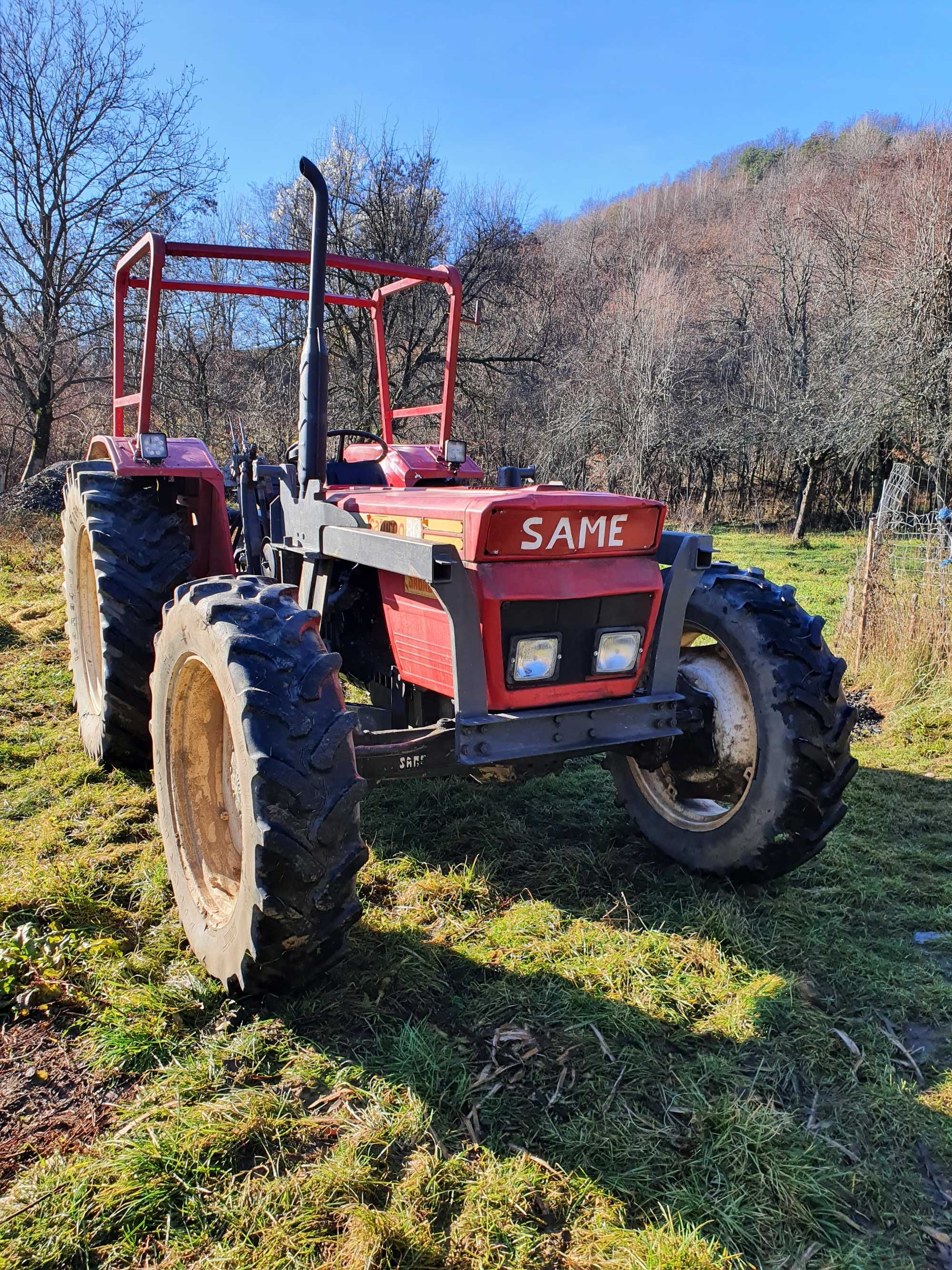 Vand Tractor, cu troliu!