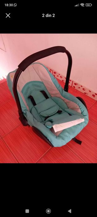 Vând căruț bebe 3 in 1