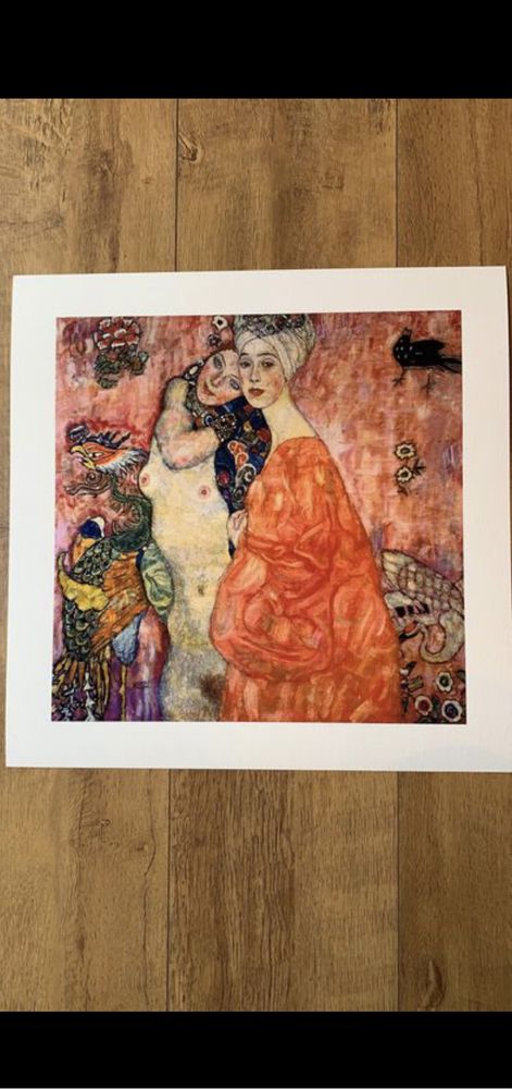 Gustav Klimt (1862 - 1918) (dupa) - Die Freundinnen II