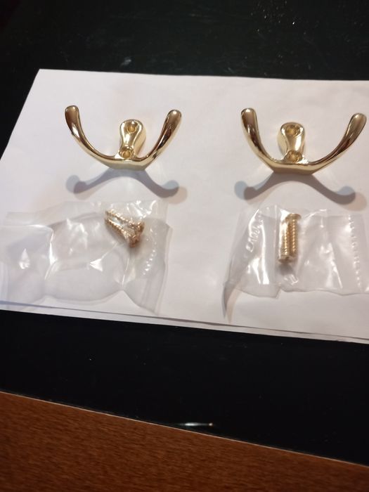 Стилни, двойни закачалки 8бр