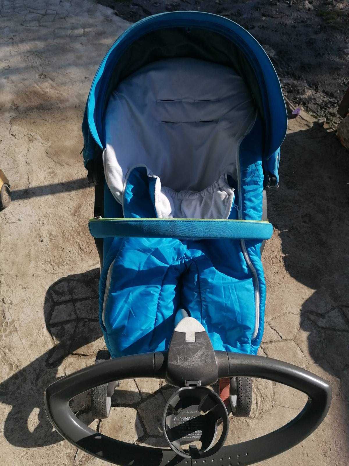 Stokke Explory v4 Urban blue