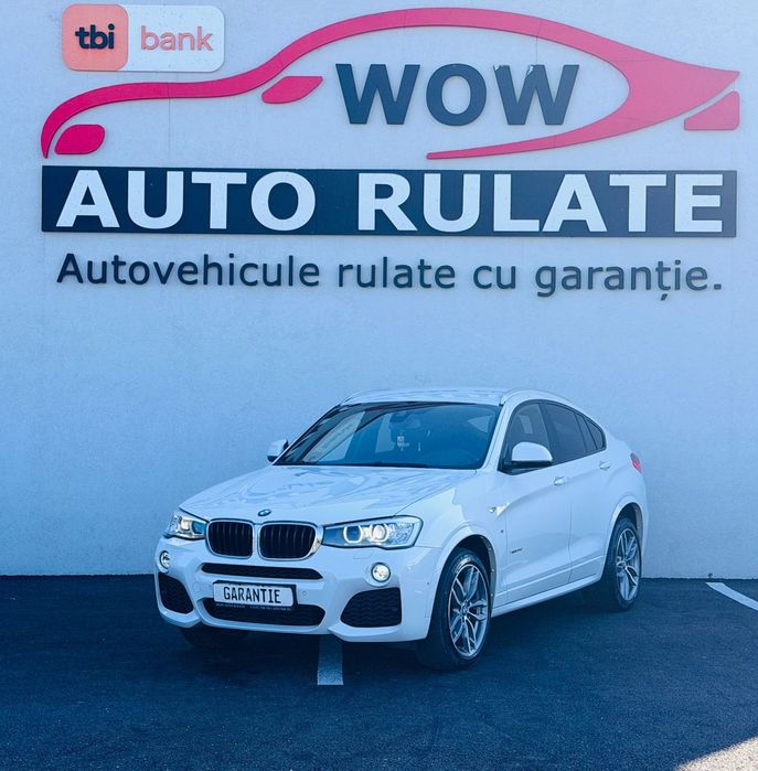 BMW X4 2018 2.0D E6 4x4 Garantie 12 Luni Rate Avans 0 Doar Cu Buletinul