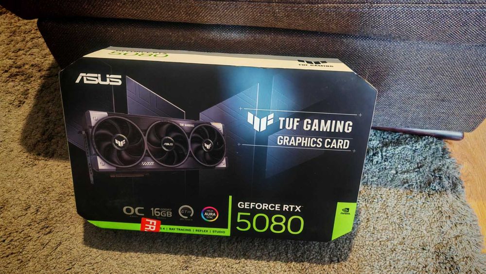 Видео Карта ASUS TUF Gaming RTX 5080 16GB GDDR7 OC Edition