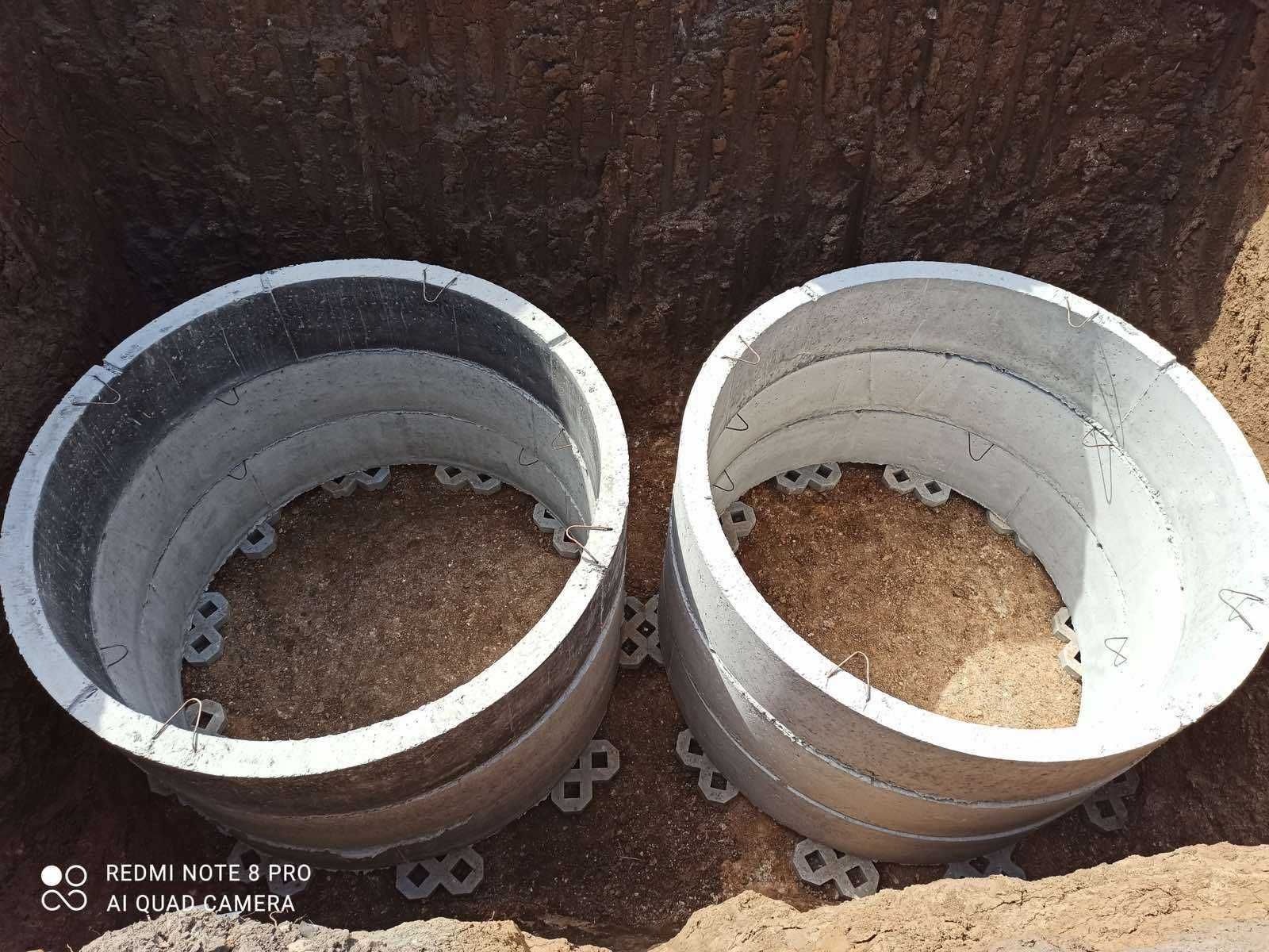 Изграждане септични ями с бетонни пръстени