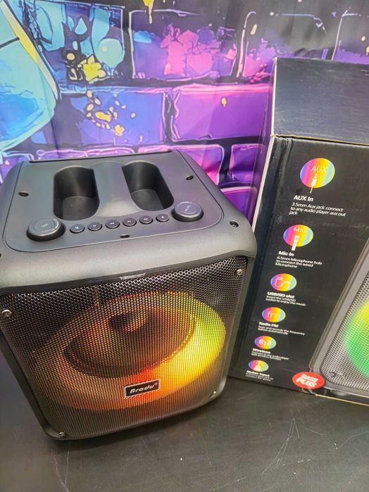 Преносима Bluetooth Тонколона BRODU BTS-1739