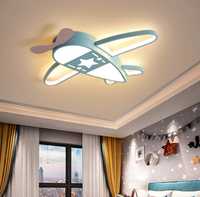 Led Лампа за таван Самолет с дистанционно за детска стая