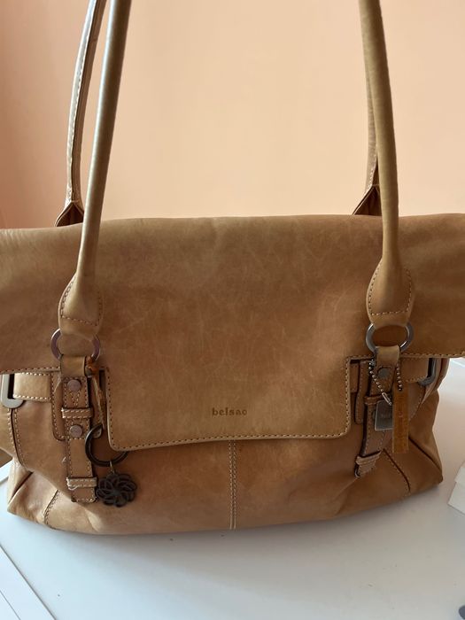 Чанта от естествена кожа