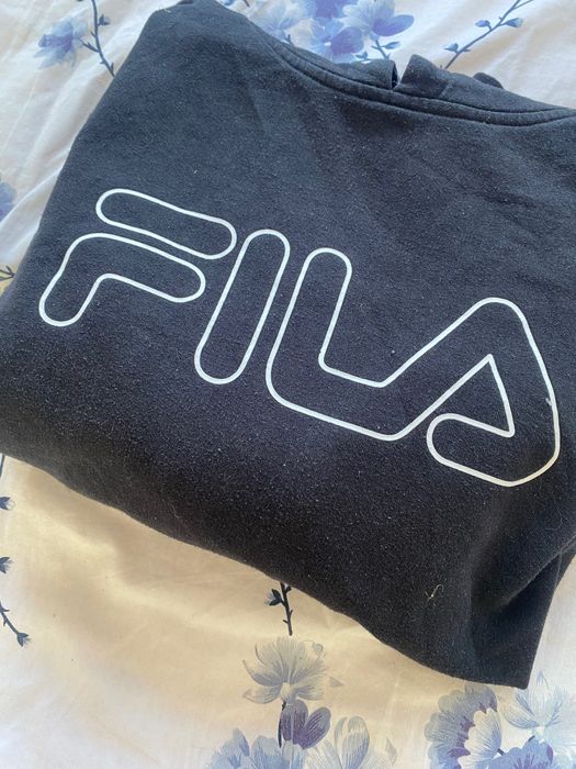 Черен суичър Fila размер L