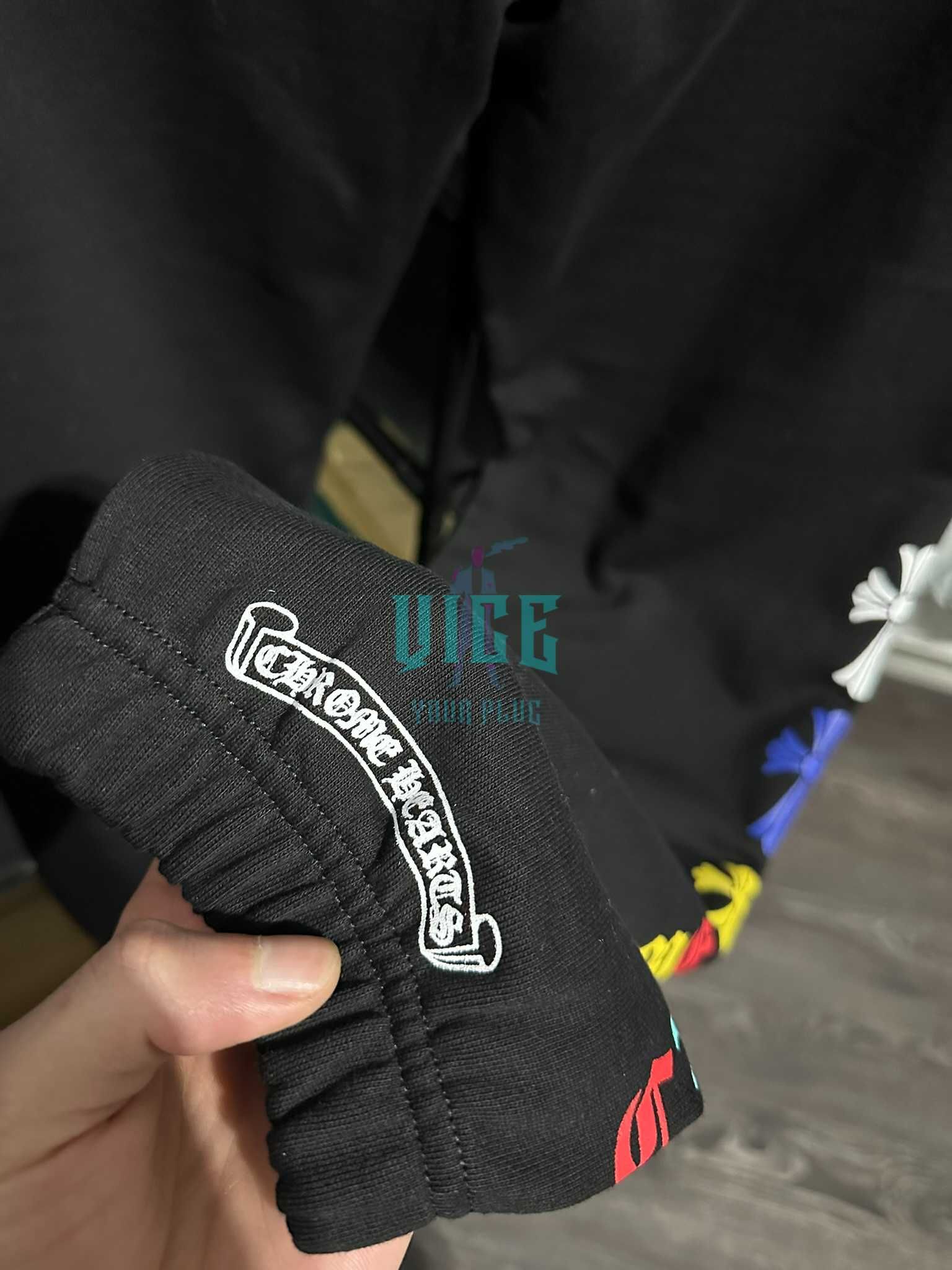 Pantalon Trening Chrome Hearts Multi Color Cross CT [VICE YOUR PLUG]
