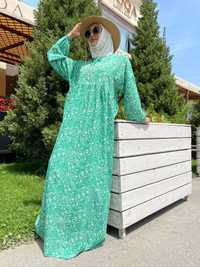 Хиджаб, кең тұрады. Матрасы мықты отырмайды 2-3 см. Жазға жеңіл.