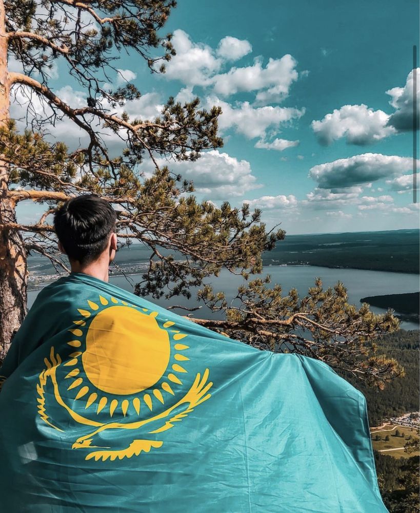 Флаг Казахстана / Астана 2500тг