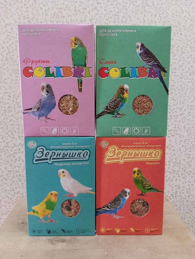 Корма для попугаев