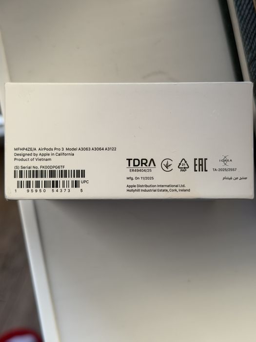 Новые airpods pro 3