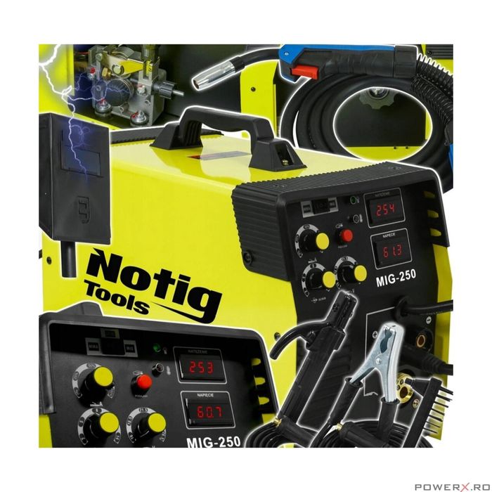 Aparat invertor sudura 250 amperi IGBT Notig