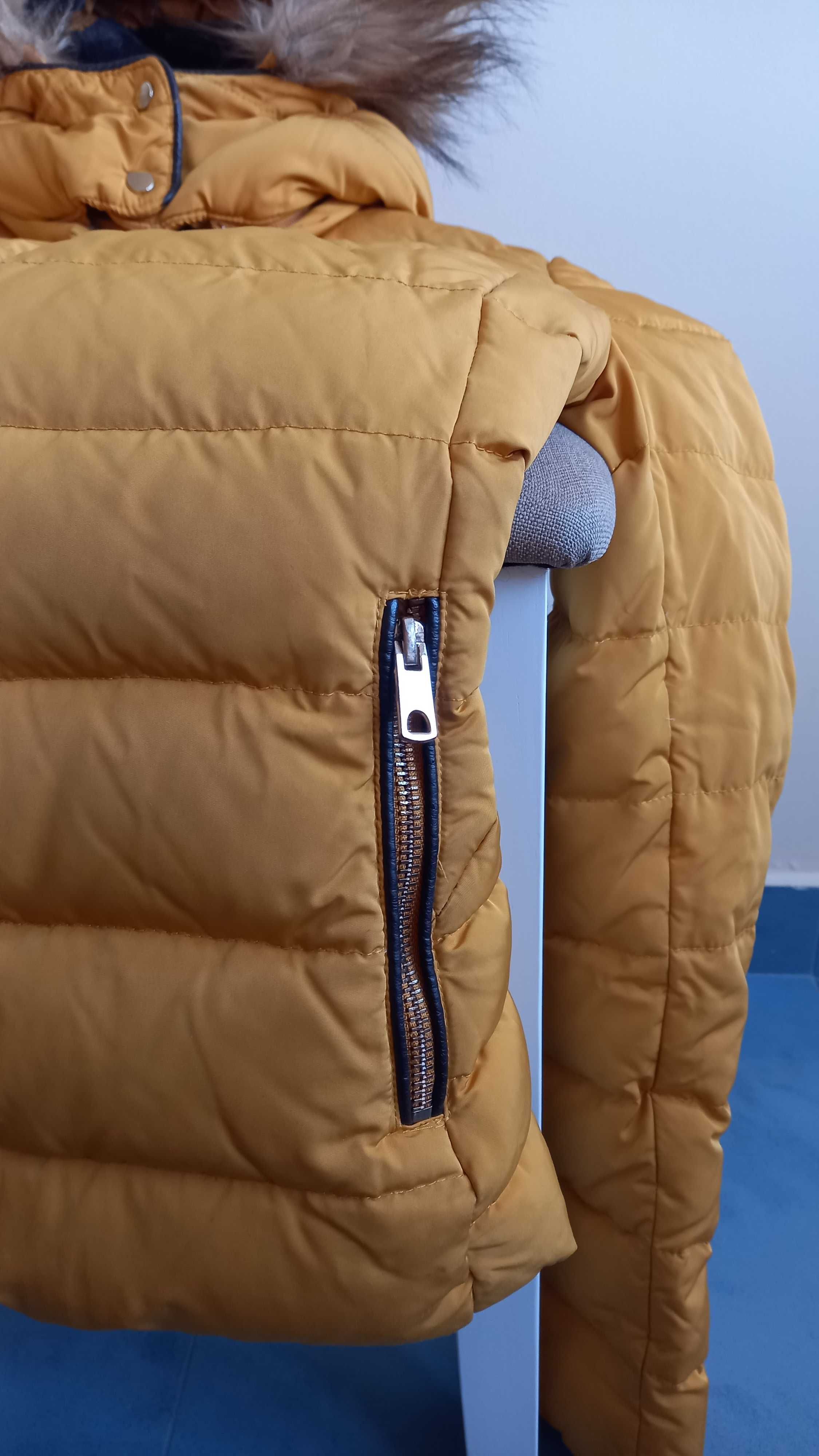 Зимно пухено яке Zara размер XS