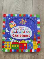 Carte Usborne - Slide and see christmas