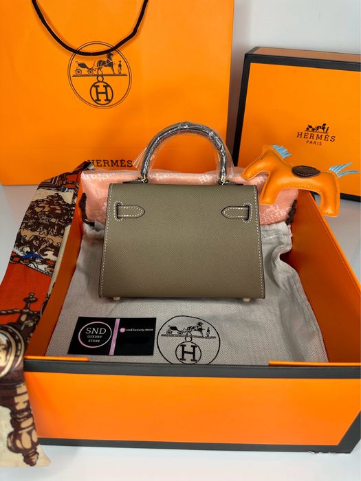 Geanta de lux HERMES Kelly mini 19  cm piele naturala 100% cadou c:39