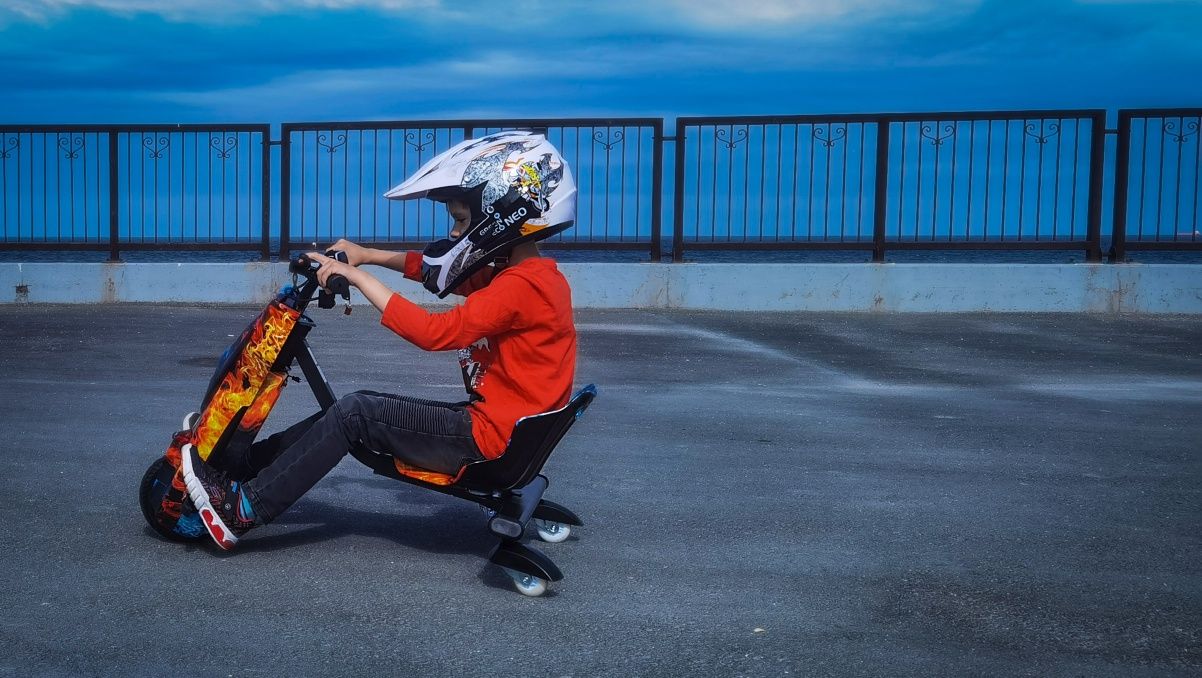 Tricicleta electrica drift pentru copii, Trike, folosita foarte putin