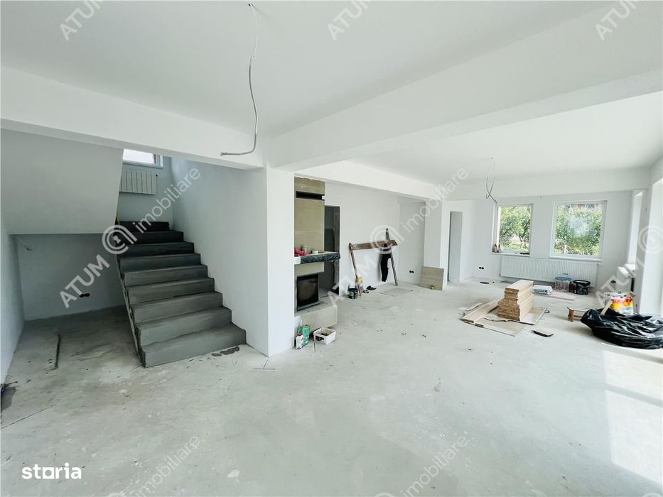 Casa individuala in Cisnadioara cu 4 camere 2 bai terasa teren 1170 mp