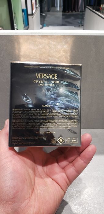 VERSACE Crystal Noir pour femme  parfum
