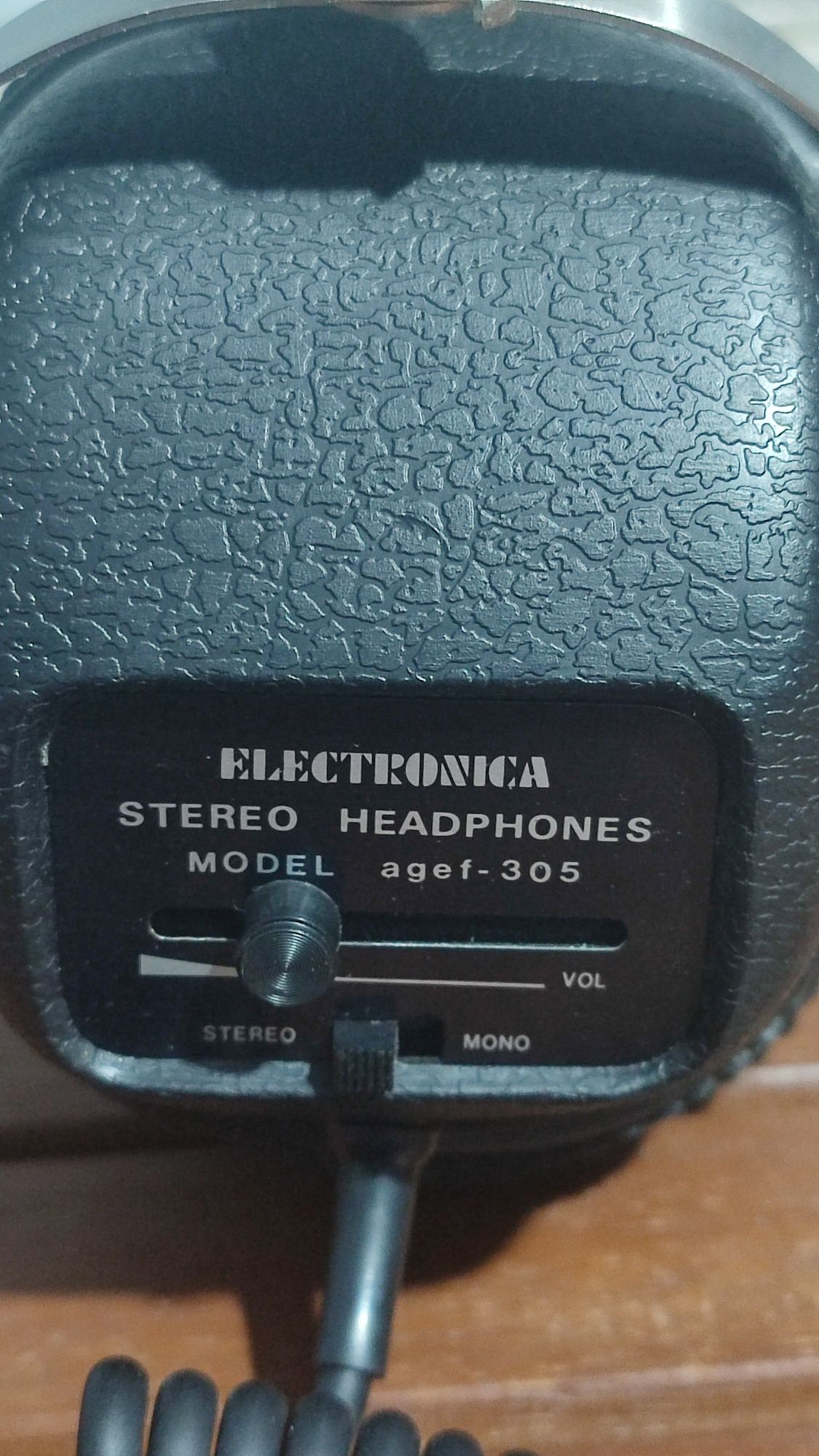 ELECTRONICA model agef-305 căști stereo vintage